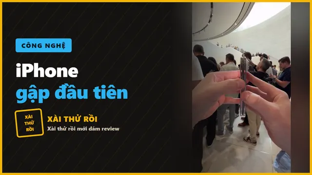 Đánh giá iPhone Duo: iPhone gập đầu tiên mở ra chỉ 5,2mm