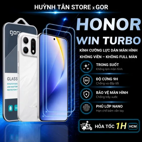 Bộ 2 kính cường lực Gor trong suốt