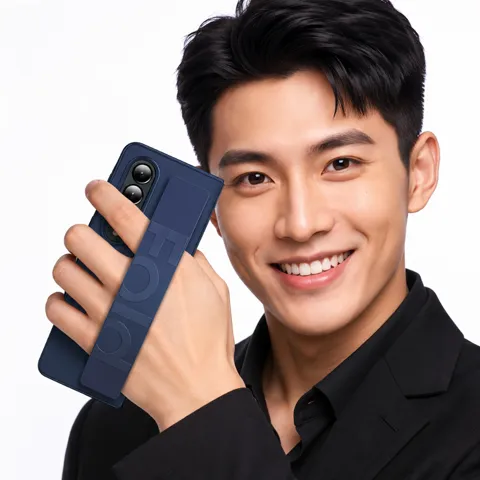 Ốp lưng nhựa cứng nhiều màu, có quai cầm tay